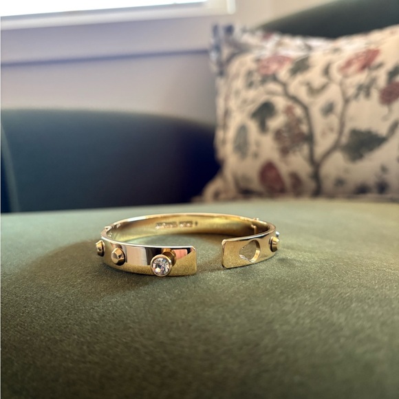 Michael Kors Gold Lock Bracelet - Picture 7 of 11